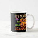Search for scary pumpkin mugs Skeleton