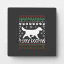 Search for christmas dog plaques Pug