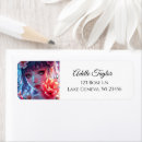 Search for anime return address labels Floral