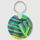 Search for illusions key rings Green