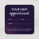 Search for beautiful appointment cards Your next appointment