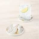 Search for silver and white coasters Gold