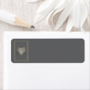 Search for emotional return address labels Heart
