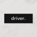 Search for driver business cards Transportation