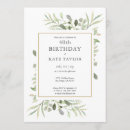 Search for spring birthday invitations nature