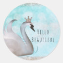 Search for elegant swan stickers Gold