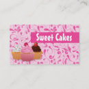 Search for sweet treats business cards Cakes