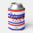 Search for red white blue can coolers 4th july
