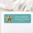 Search for starfish return address labels Beach
