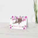 Search for sloth thank you cards Pink