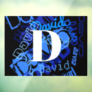 Search for blue rectangle window decals For kids