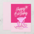 Search for pink cocktail cards Bow
