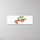 Search for tree frog canvas prints Cute