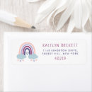 Search for pink baby return address labels Pastel
