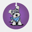 Search for miniature schnauzer dog christmas tree decorations Puppy
