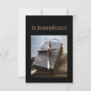 Search for christian cross funeral invitations Death
