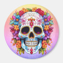 Search for sugar skull magnets Flowers