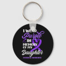 Search for for my daughter key rings Purple