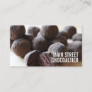 Search for chocolatier business cards Candy