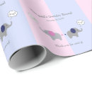 Search for elephant baby wrapping paper Boy or girl