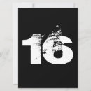 Search for unique 6x8 invitations Black