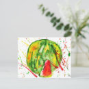 Search for bright abstract postcards Watercolor