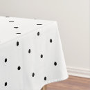 Search for white polka dots tablecloths Pattern