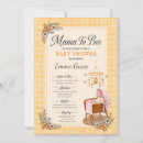 Search for mama to bee baby shower invitations Vintage