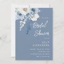 Search for dusty bridal shower invitations Blue