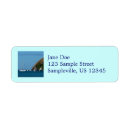 Search for sailboat return address labels Tropical