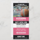 Search for basketball team birthday invitations Player