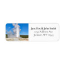 Search for yellowstone return address labels National park