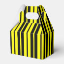Search for black and yellow favour boxes Pattern