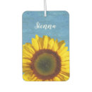 Search for sunflower car air fresheners Yellow