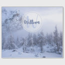 Search for winter wonderland wrapping paper Nature