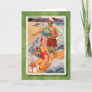 Search for surfer christmas cards Tropical