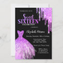 Search for cool sweet 16 invitations Modern