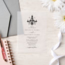 Search for chandelier invitations Elegant