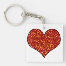 Search for blazing key rings Heart