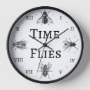 Search for time flies clocks Black