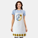 Search for peace sign aprons War