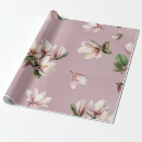 Search for magnolia wrapping paper White flowers