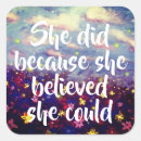 Search for she believed she could stickers For her