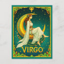 Search for virgo postcards Celestial