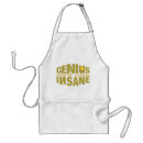 Search for genius aprons Funny