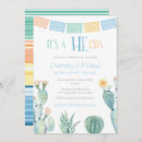 Search for lets taco bout a baby invitations Cactus