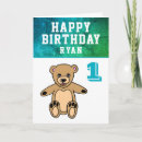 Search for teddy bear birthday cards First