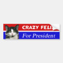 Search for cat bumper stickers Political