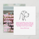 Search for great dane birthday cards Animal