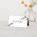 Search for botanical place cards Green leaves